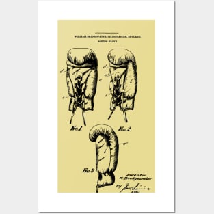 Boxing Glove Patent 1925 Posters and Art